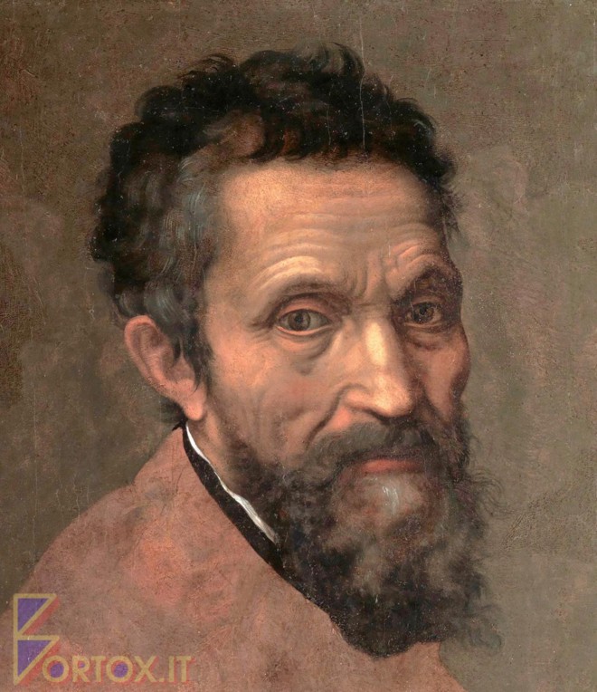 Autoritratto di Michelangelo Buonarroti