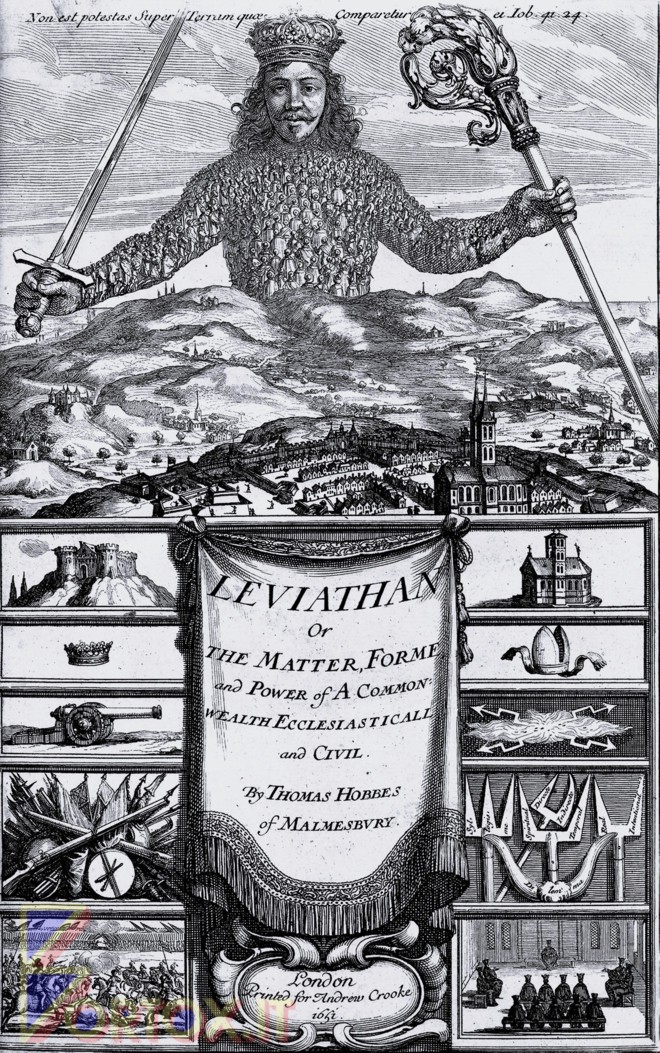 Il Leviatano, copertina originale